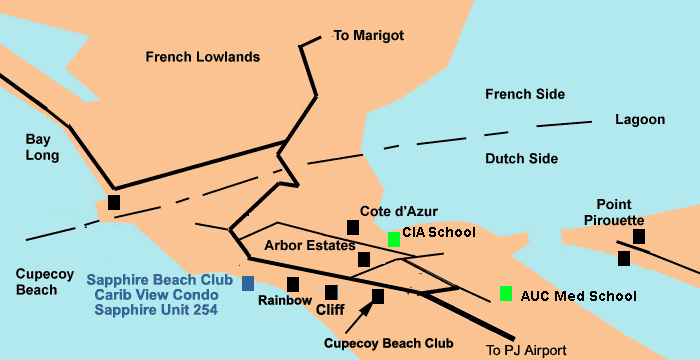 Lowlands map