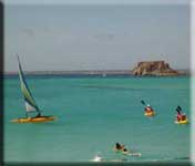 Watersports on Grand Case Bay from St Martin Hotels St Maarten Hotels 